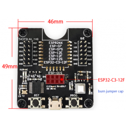 Moduł programatora ESP8266 ESP32-C3-12F do testowania i wgrywania oprogramowania